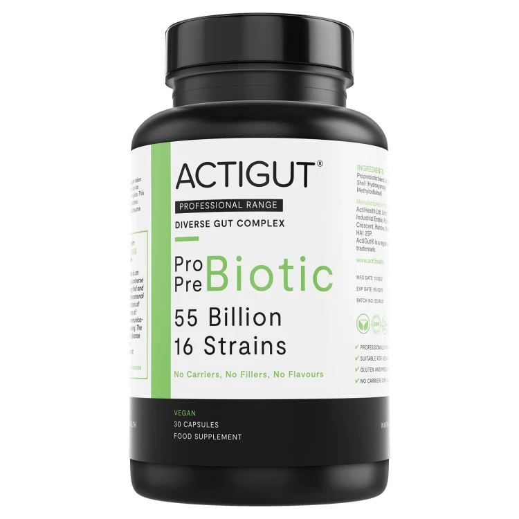 ActiHealth ACTIGUT PROPREBIOTIC 30 Capsules